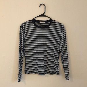 Skater Girl Striped Tee